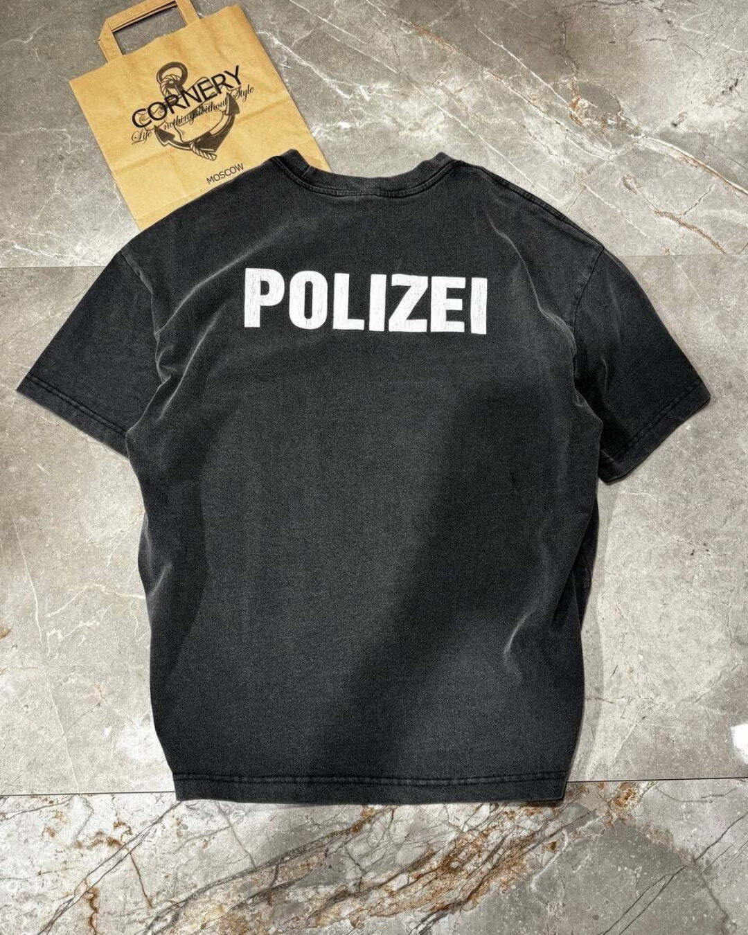 Футболка Vetements Polizei — изображение 2