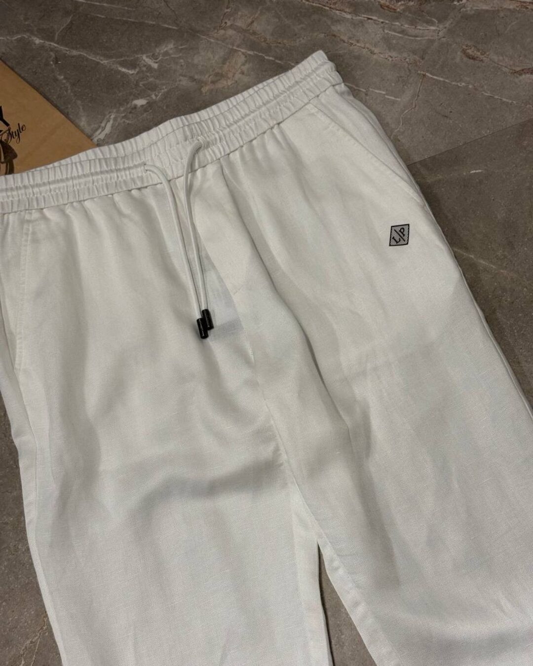 Льняные штаны Loro Piana — изображение 4