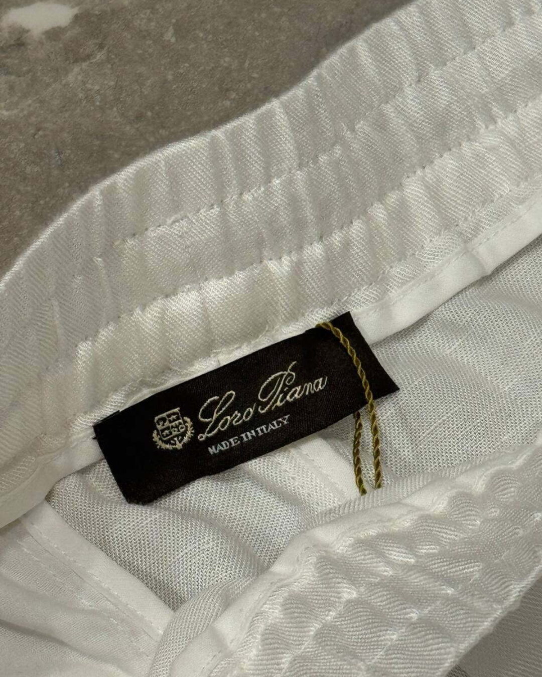 Льняные штаны Loro Piana — изображение 7