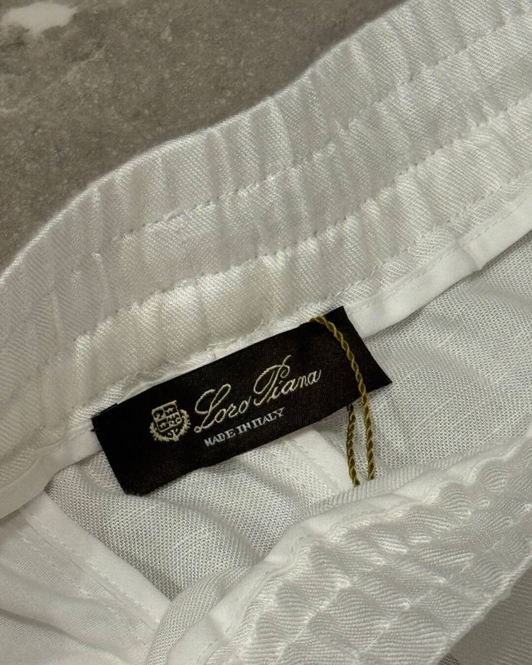 Льняные штаны Loro Piana — изображение 7