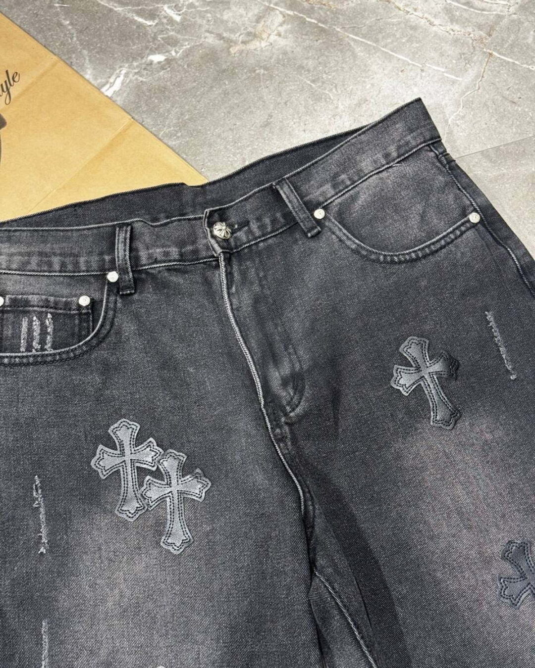 Шорты Chrome Hearts — изображение 3