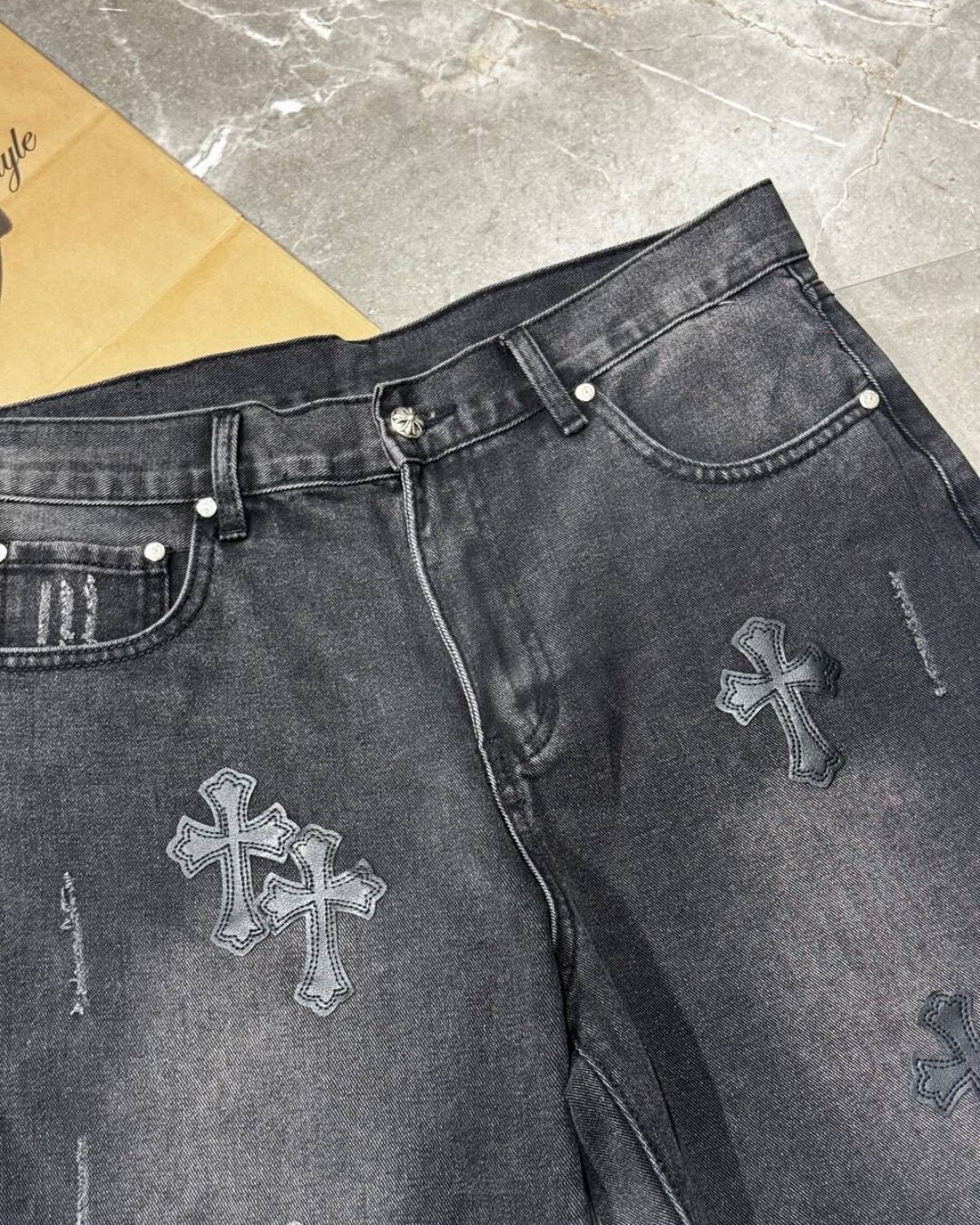 Шорты Chrome Hearts — изображение 3