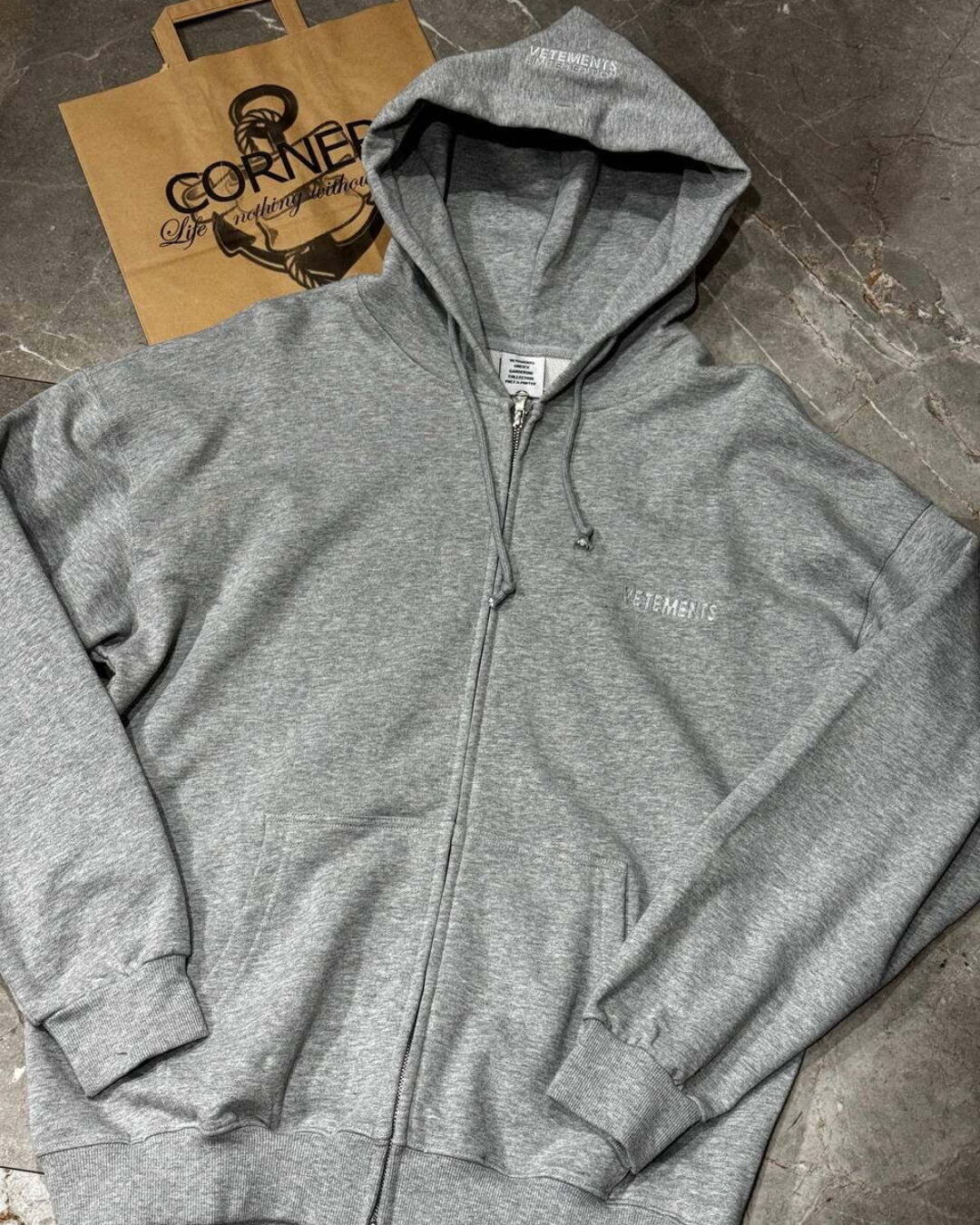 Zip-Худи Vetements — изображение 4