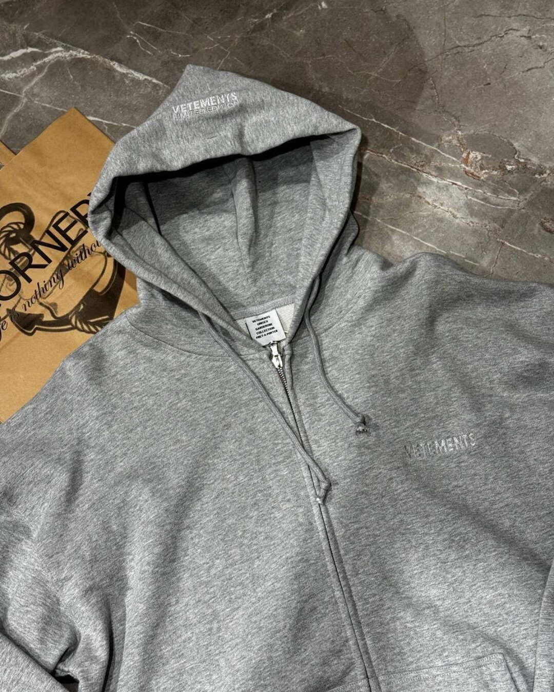 Zip-Худи Vetements — изображение 5