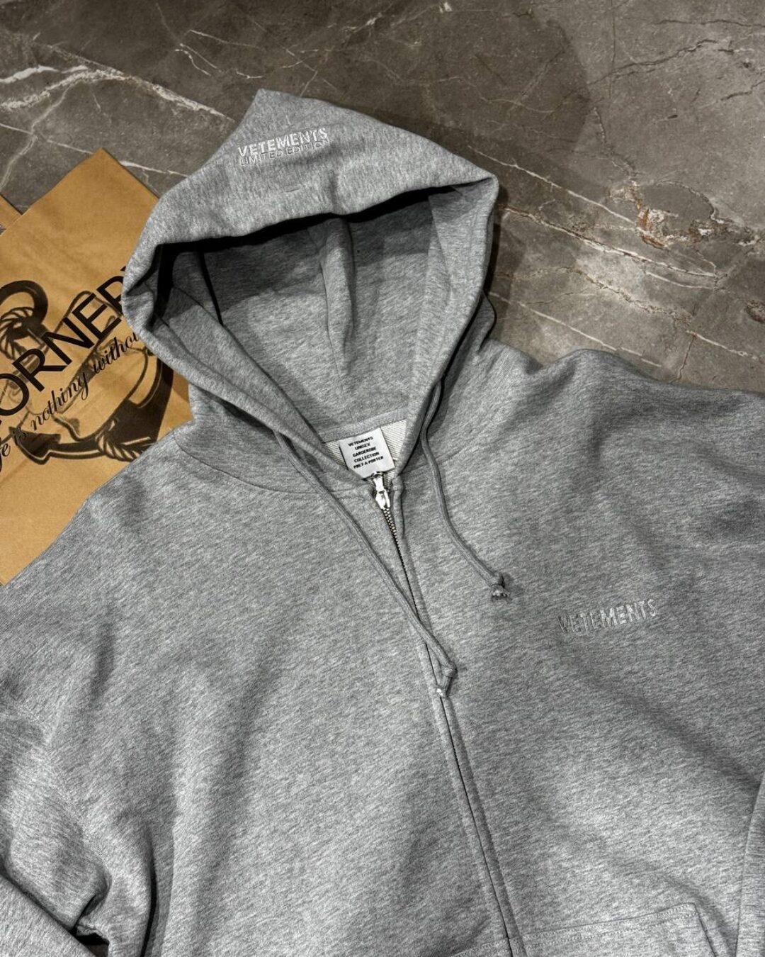 Zip-Худи Vetements — изображение 5