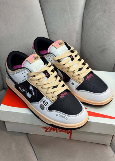 Кеды Nike Dunk Low Retro x Stussy