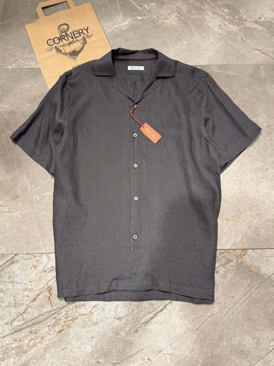 Льняная рубашка Loro Piana