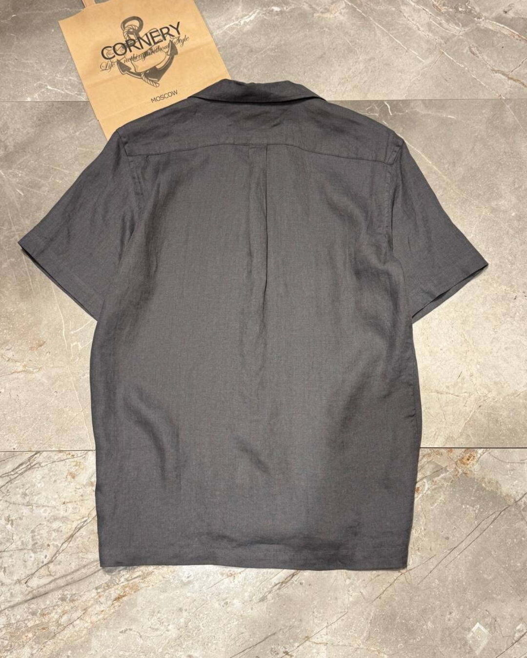 Льняная рубашка Loro Piana — изображение 2