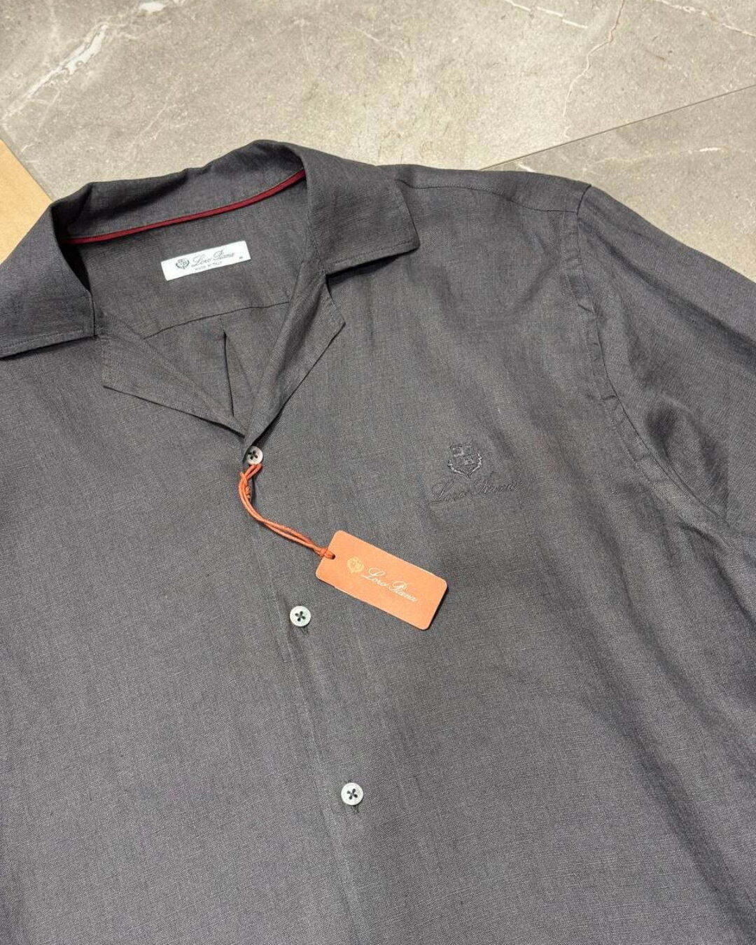 Льняная рубашка Loro Piana — изображение 3