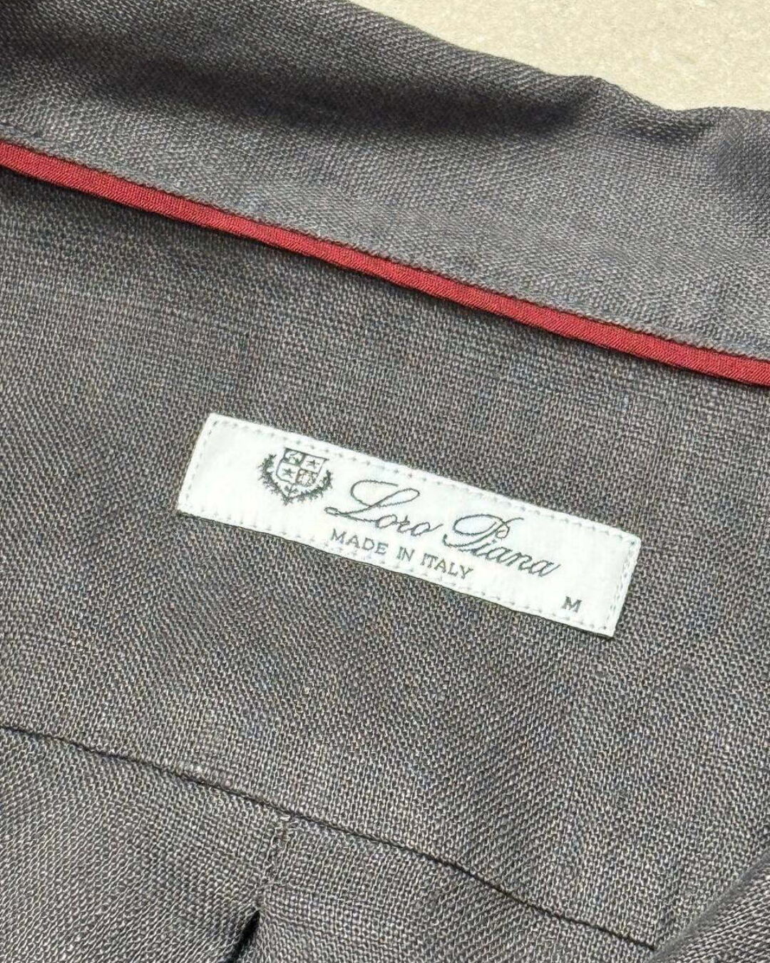 Льняная рубашка Loro Piana — изображение 8