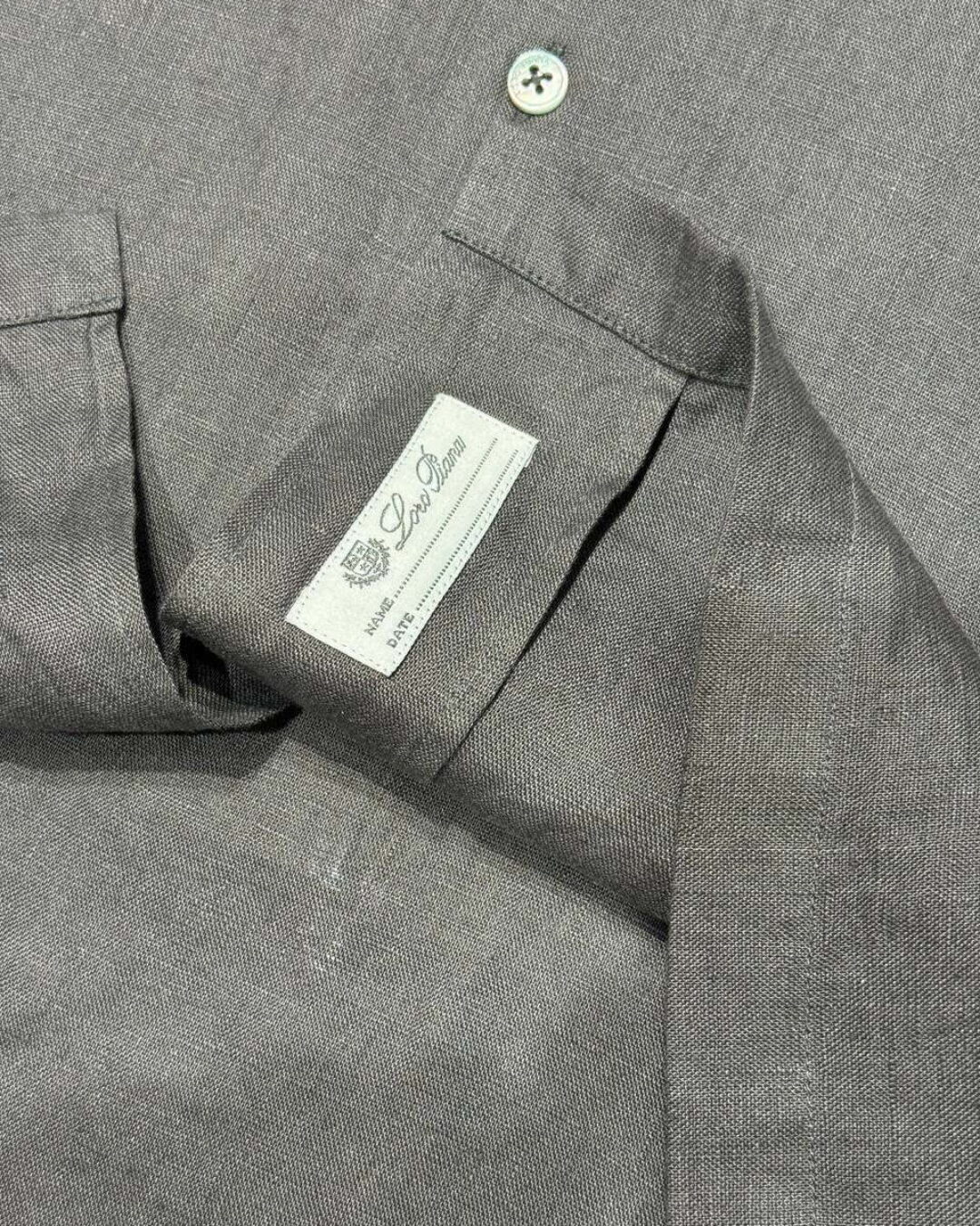 Льняная рубашка Loro Piana — изображение 9