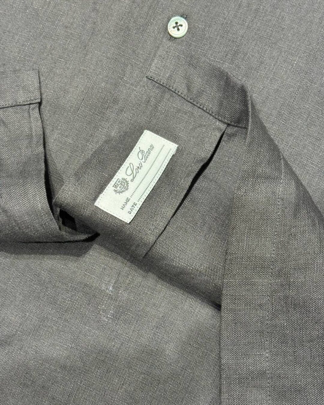 Льняная рубашка Loro Piana — изображение 9