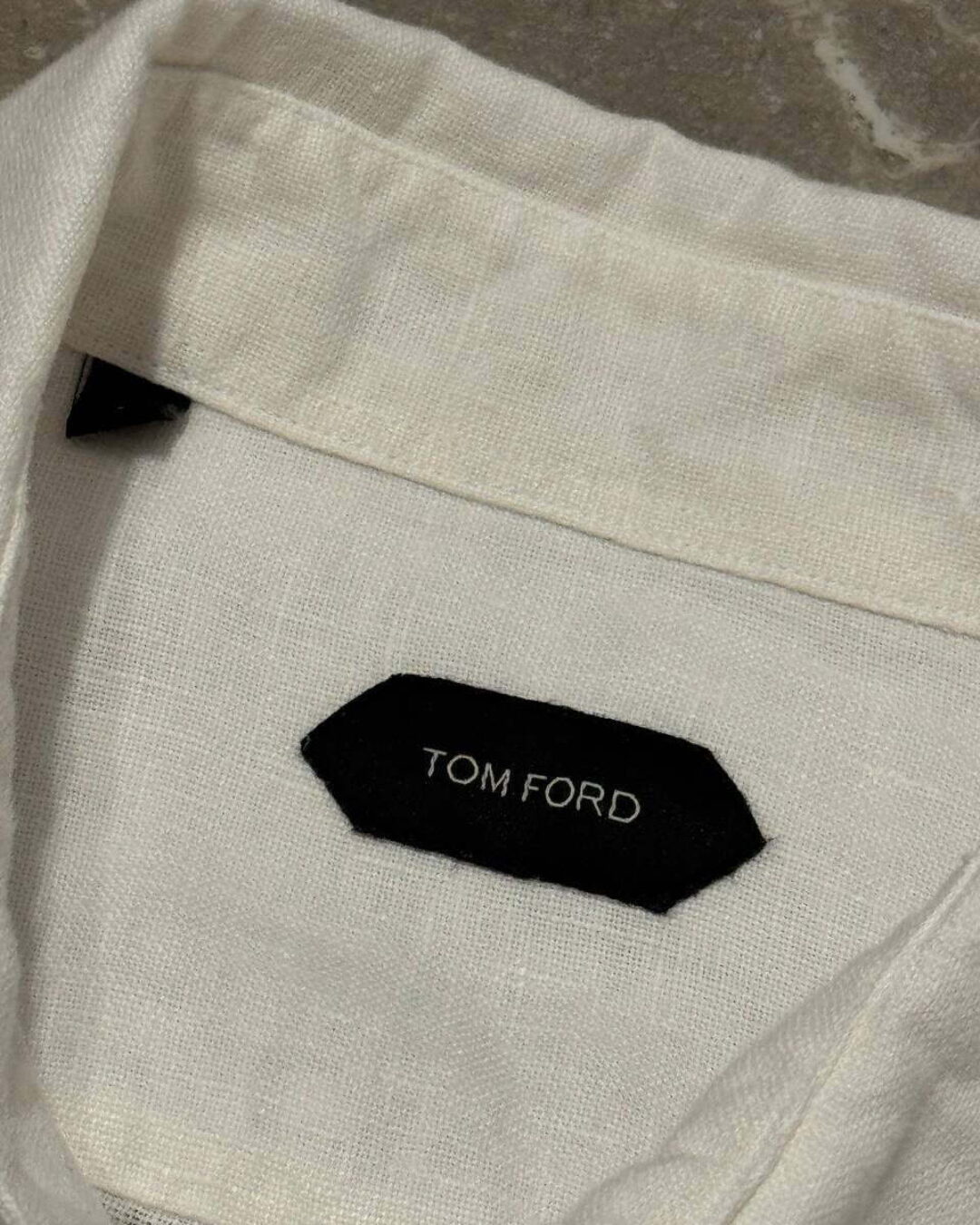Льняная Рубашка Tom Ford — изображение 4