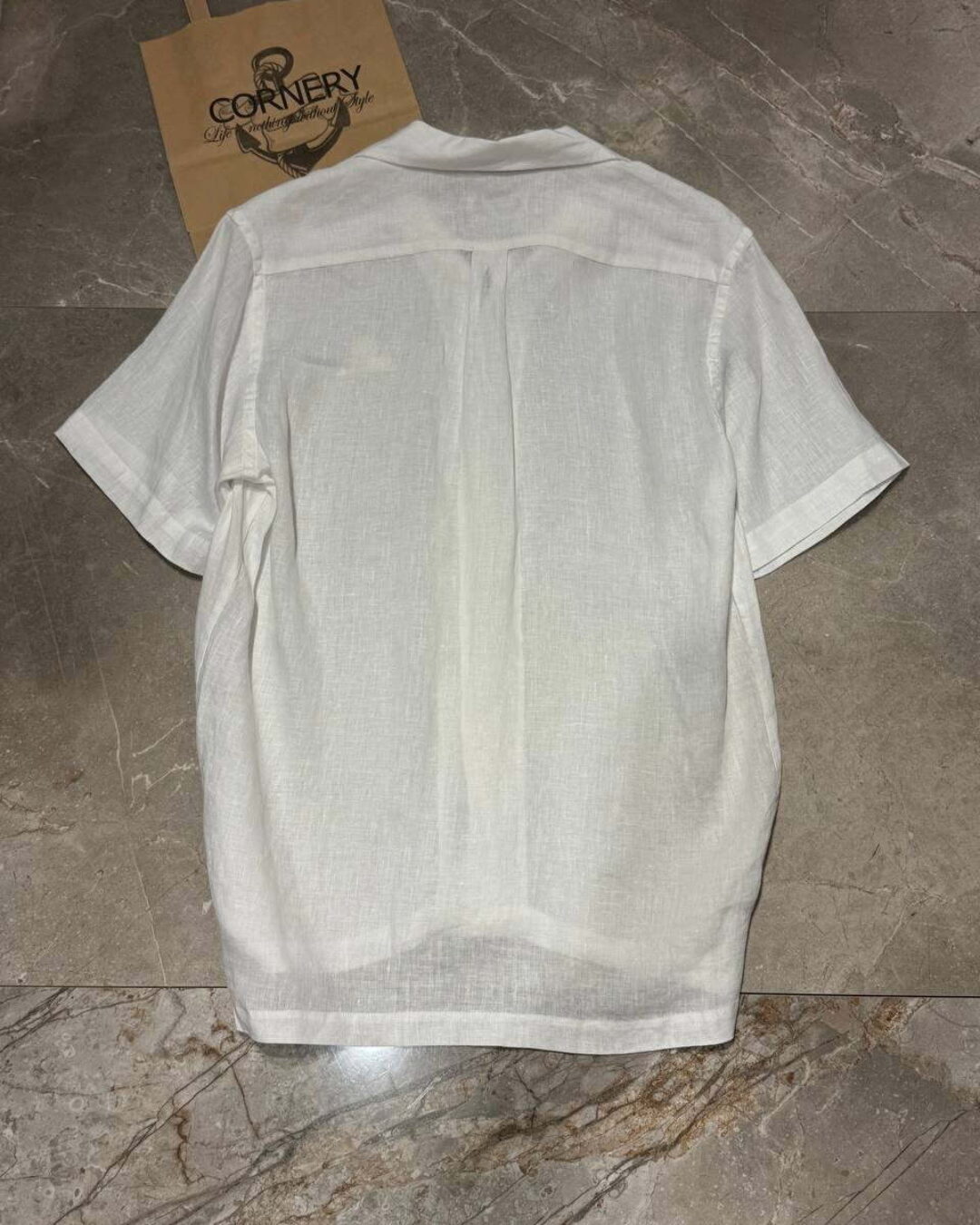 Льняная рубашка Loro Piana — изображение 2