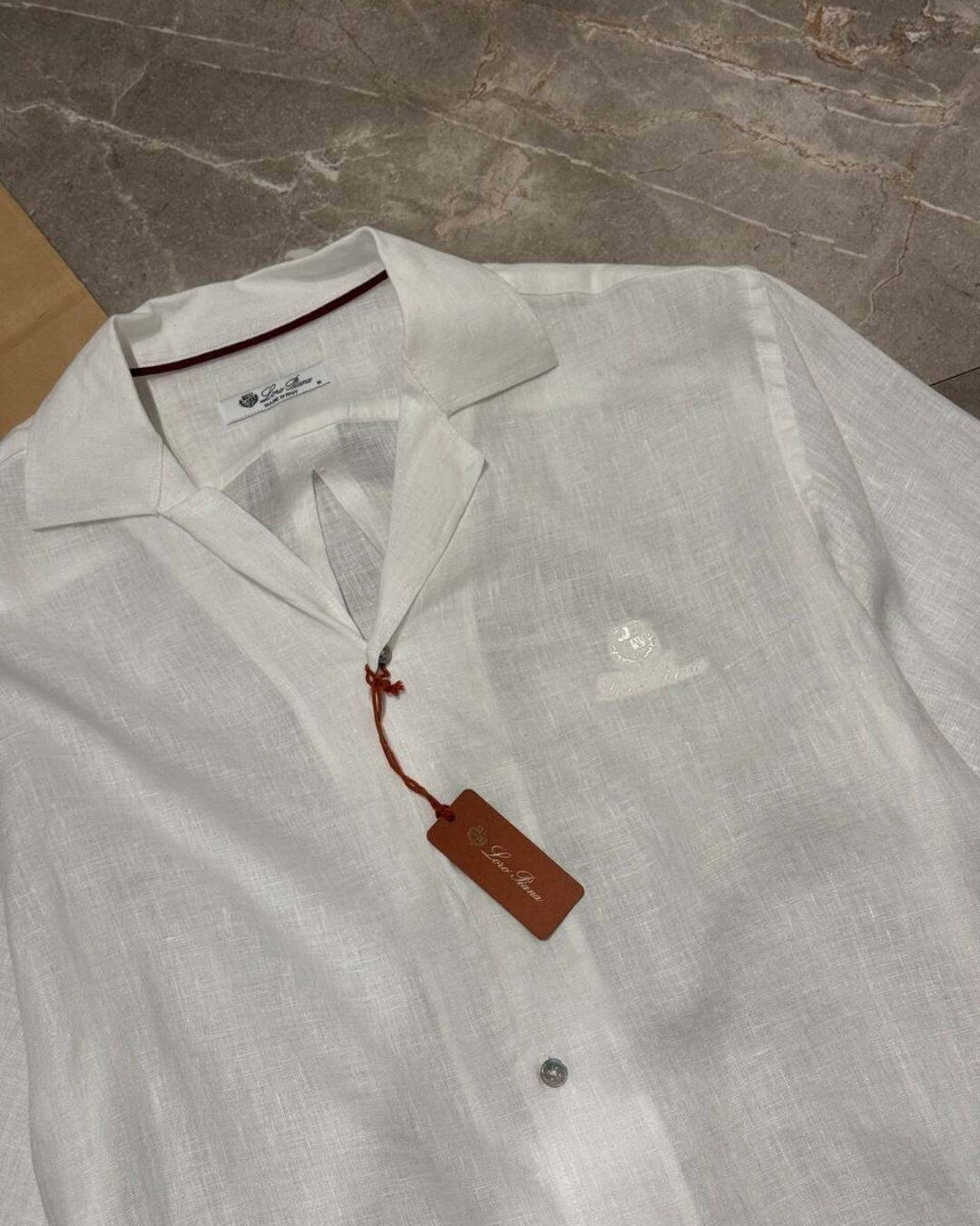 Льняная рубашка Loro Piana — изображение 3