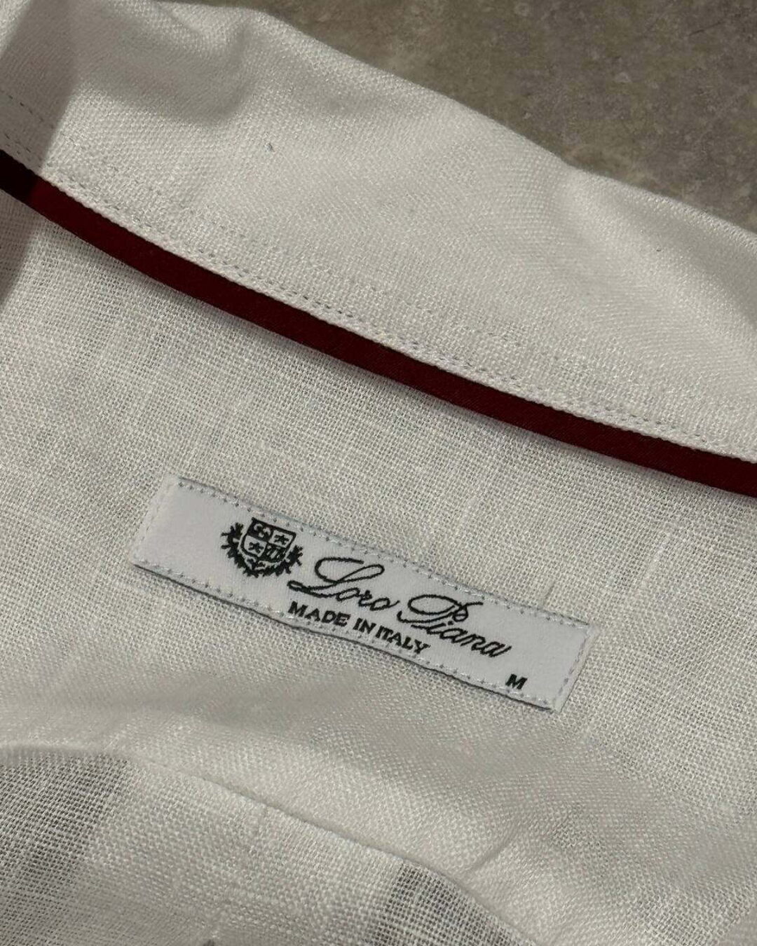 Льняная рубашка Loro Piana — изображение 7