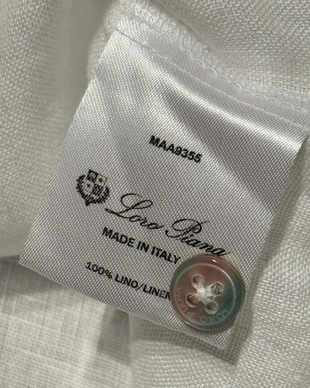 Льняная рубашка Loro Piana — изображение 8