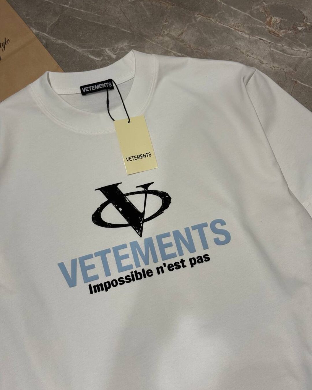 Футболка Vetements Sport Logo — изображение 3