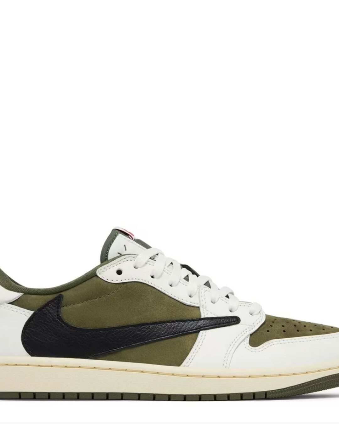 Кеды Travis Scott x Air Jordan 1 Retro Low OG SP Medium Olive — изображение 10