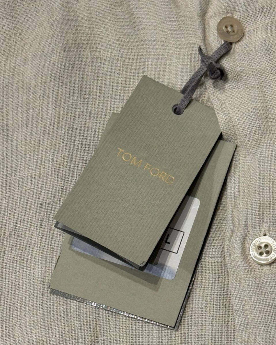 Льняная рубашка Tom Ford — изображение 6