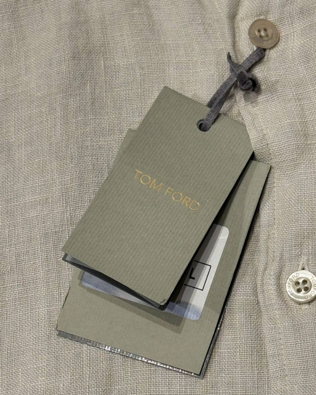 Льняная рубашка Tom Ford — изображение 6