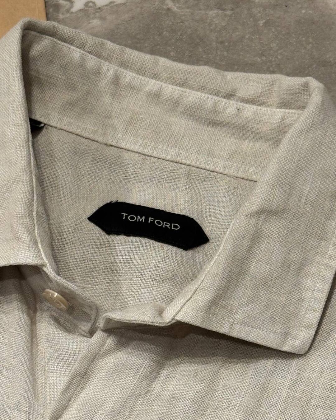 Льняная рубашка Tom Ford — изображение 7