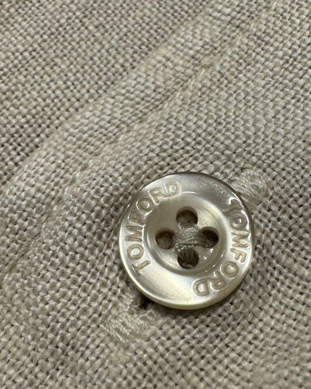 Льняная рубашка Tom Ford — изображение 9