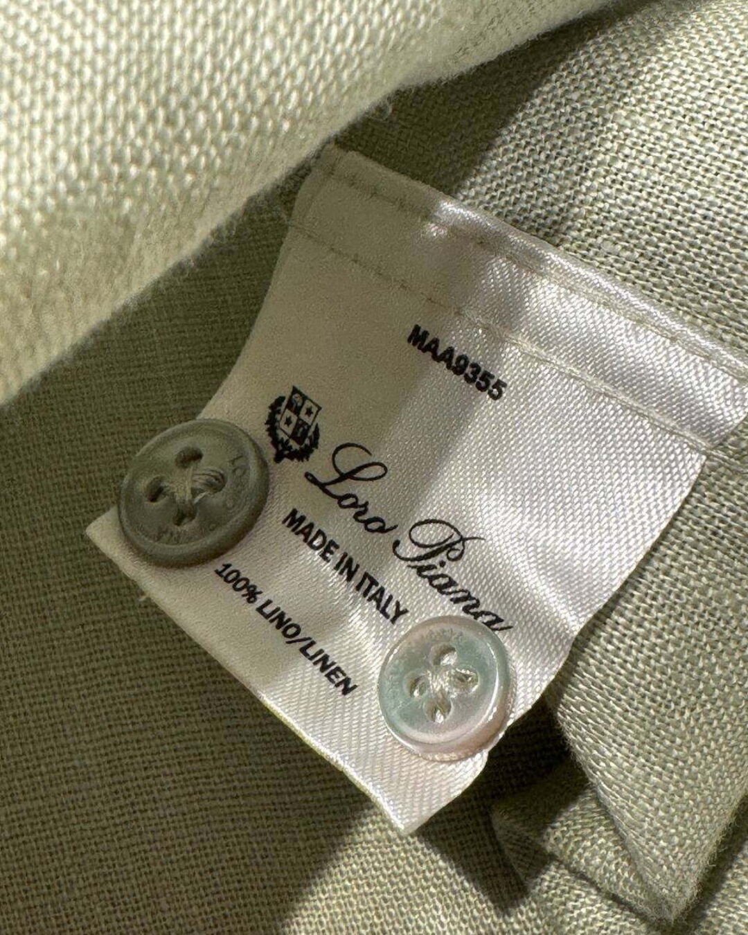 Льняная рубашка Loro Piana — изображение 7