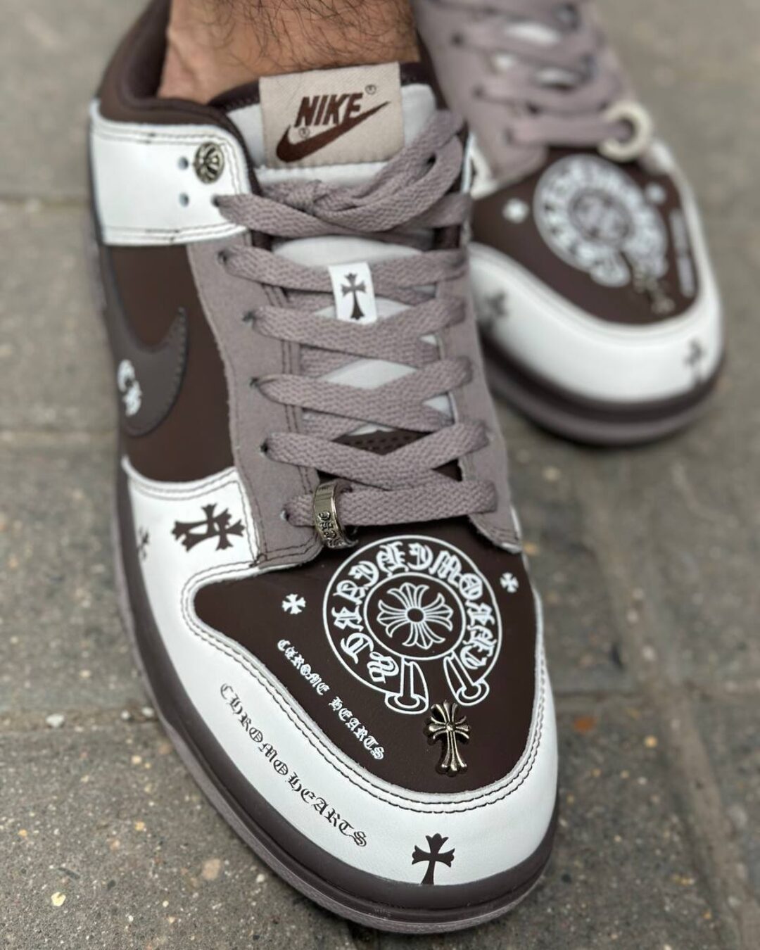 Кроссовки Nike x Chrome Hearts — изображение 10