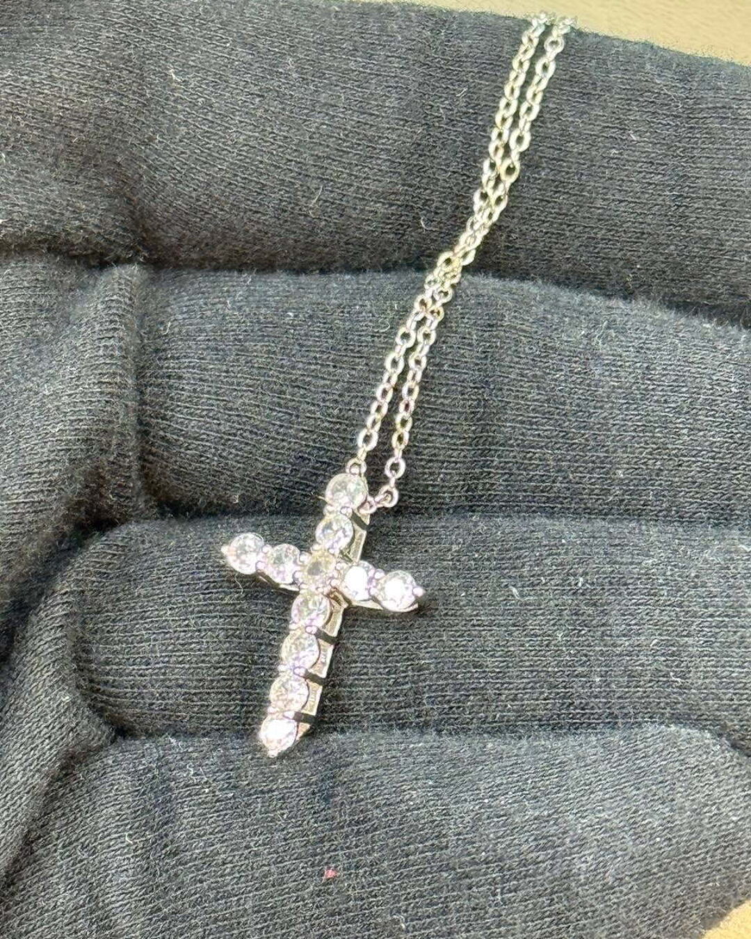 Колье Tiffany Cross Pendant — изображение 9