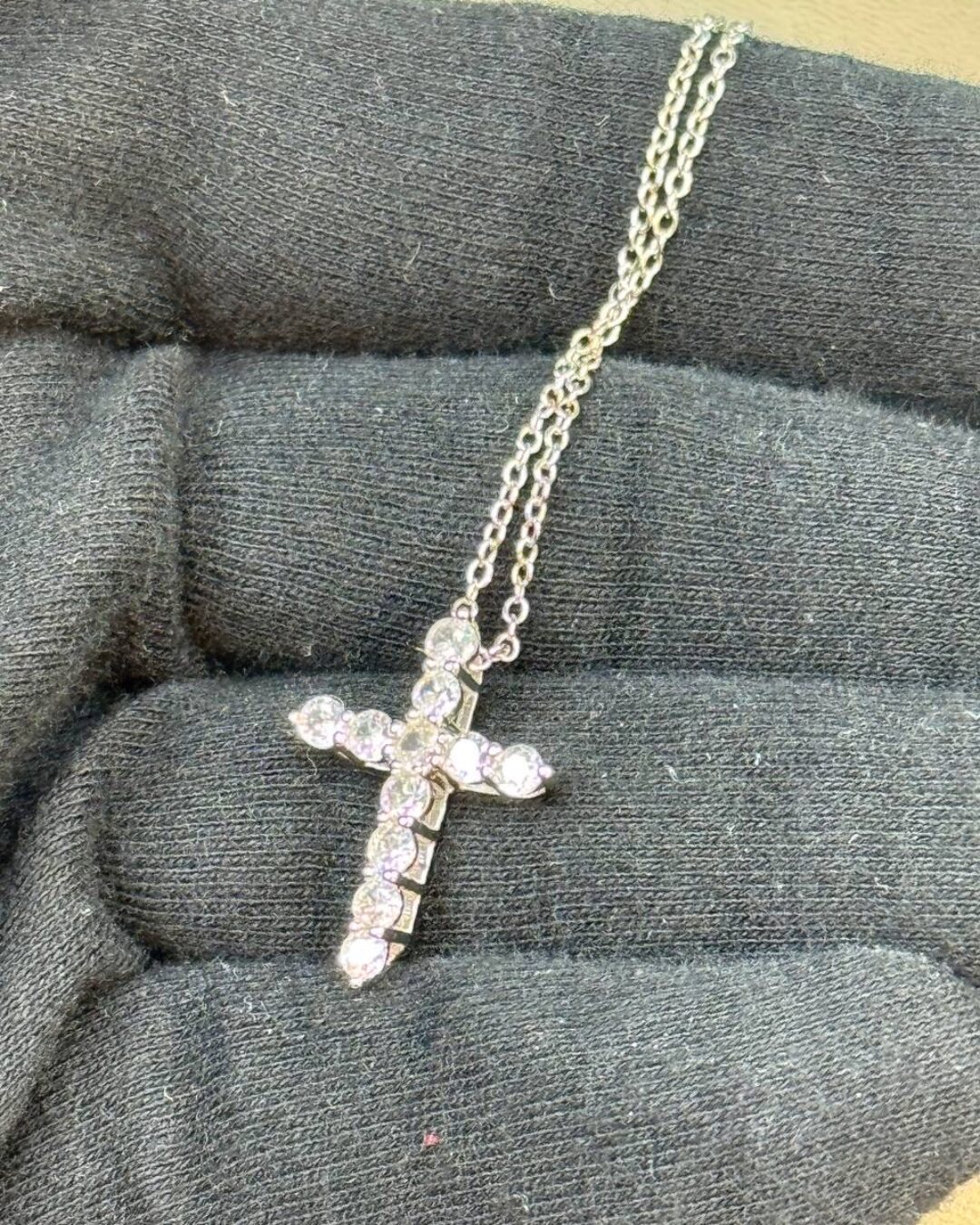Колье Tiffany Cross Pendant — изображение 9