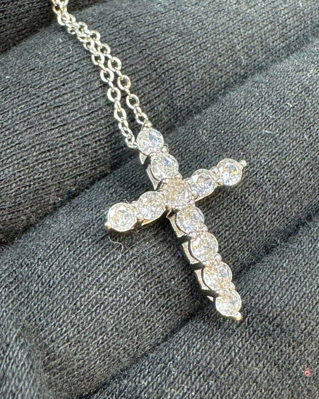 Колье Tiffany Cross Pendant — изображение 8