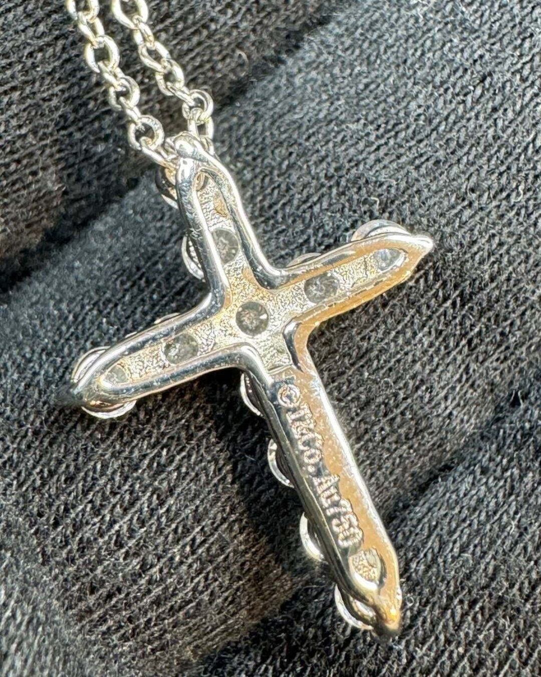 Колье Tiffany Cross Pendant — изображение 7