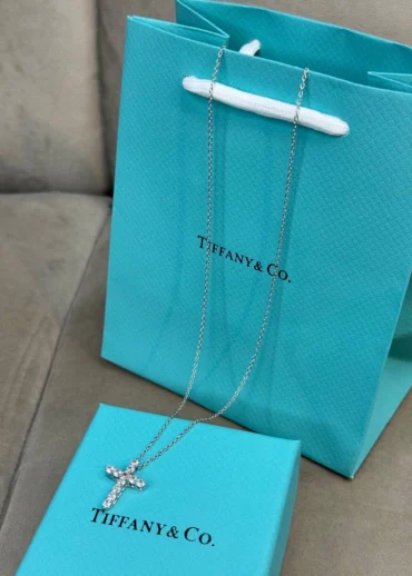 Колье Tiffany Cross Pendant
