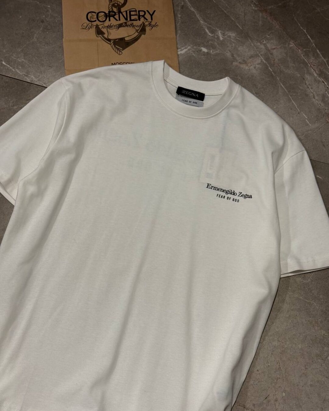 Футболка Zegna x Fear Of God — изображение 5