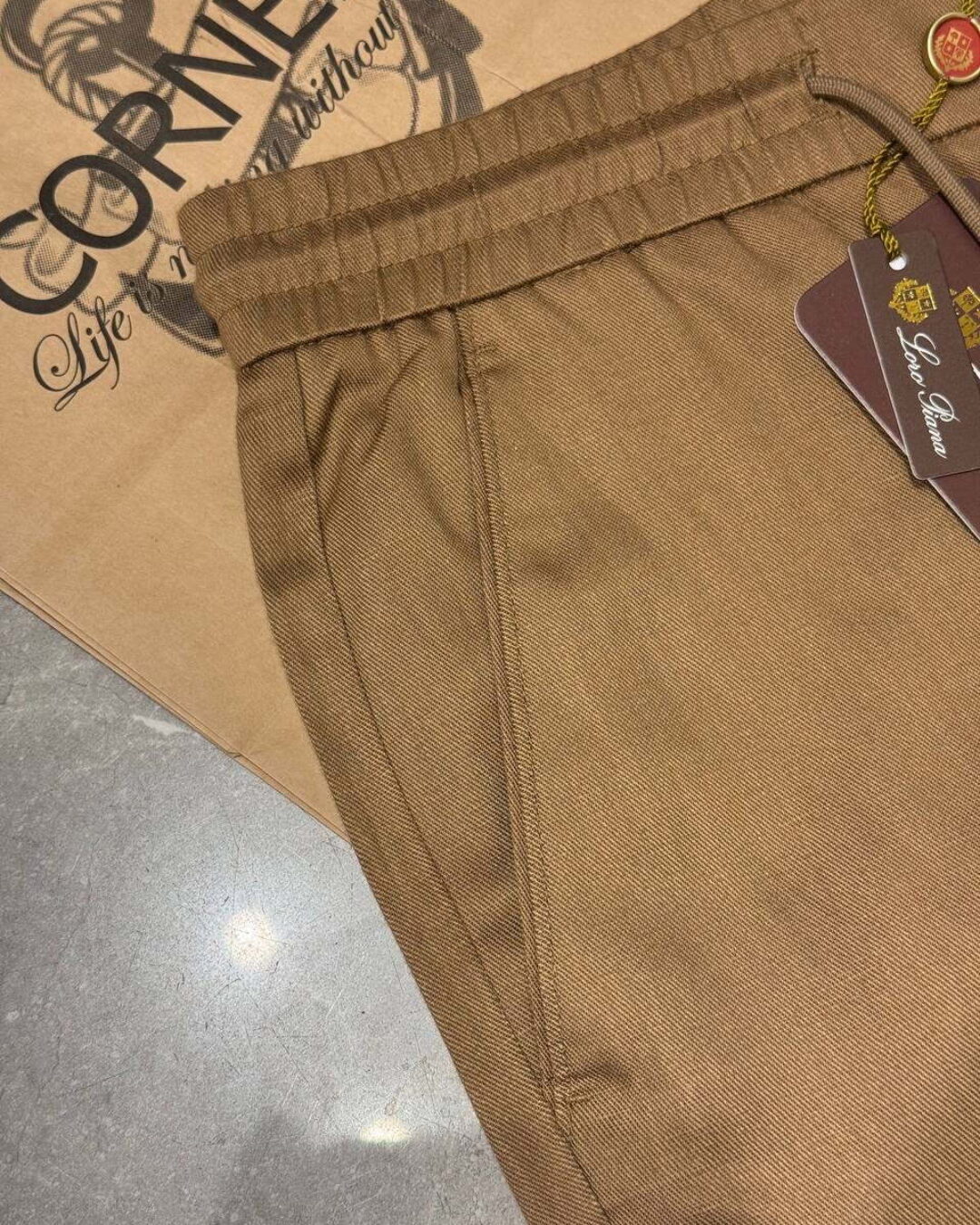 Льняные штаны Loro Piana — изображение 4