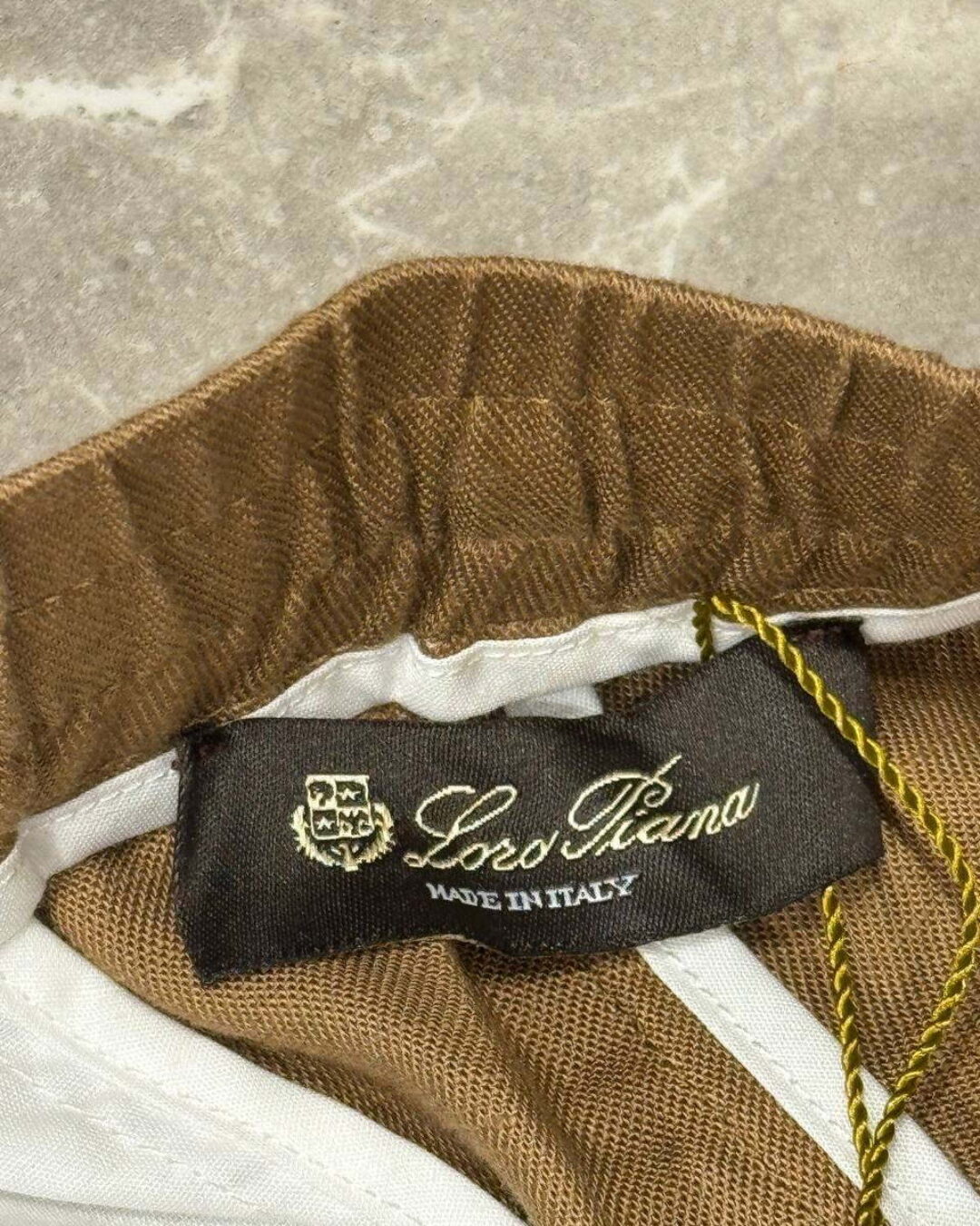 Льняные штаны Loro Piana — изображение 6