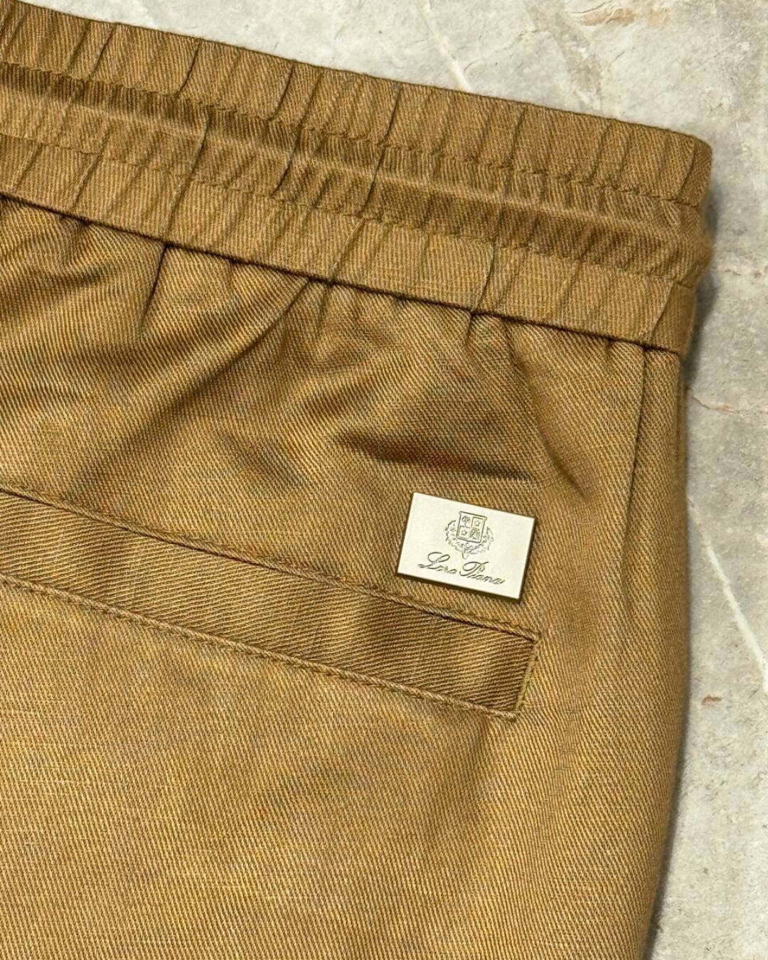 Льняные штаны Loro Piana — изображение 9