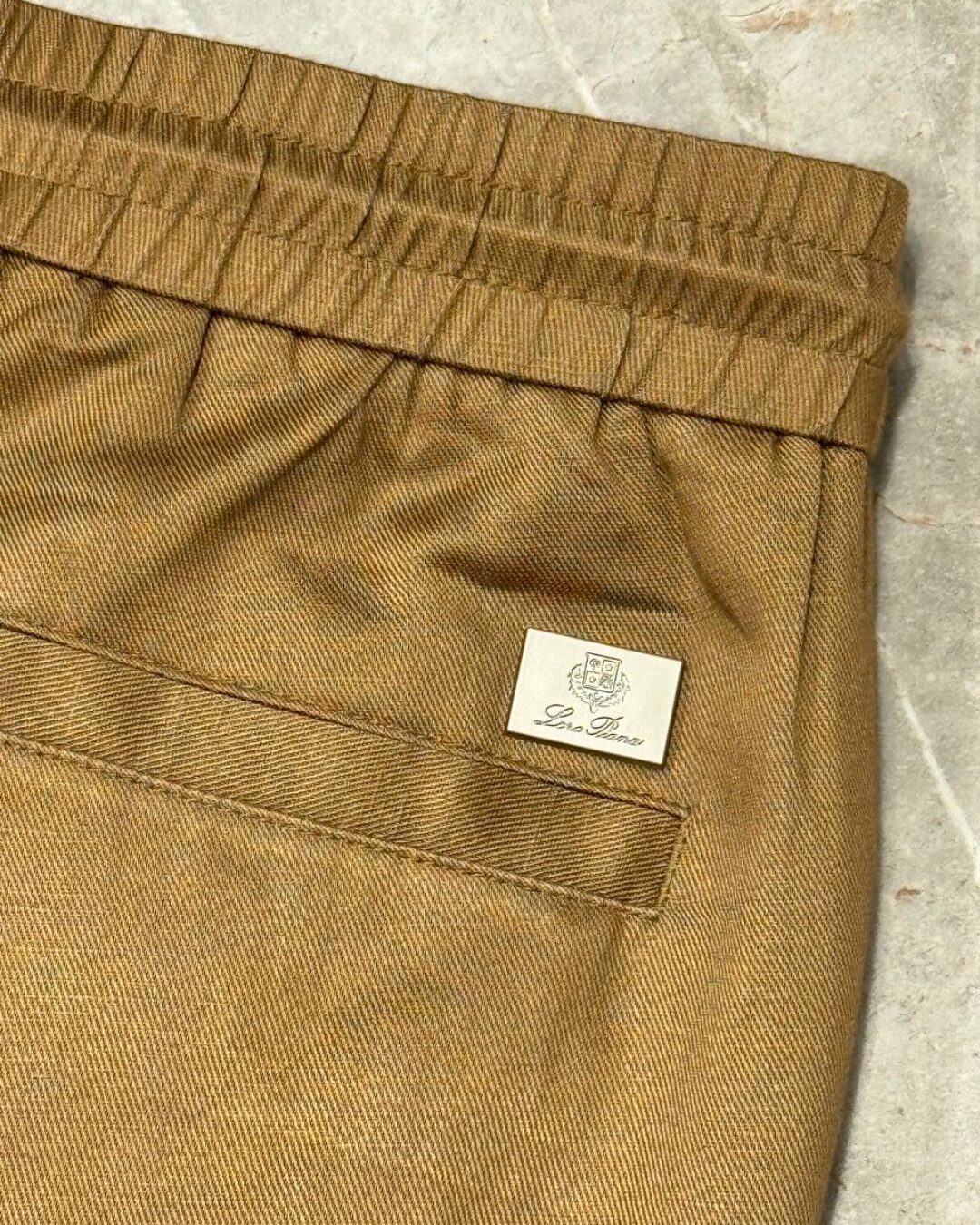 Льняные штаны Loro Piana — изображение 9