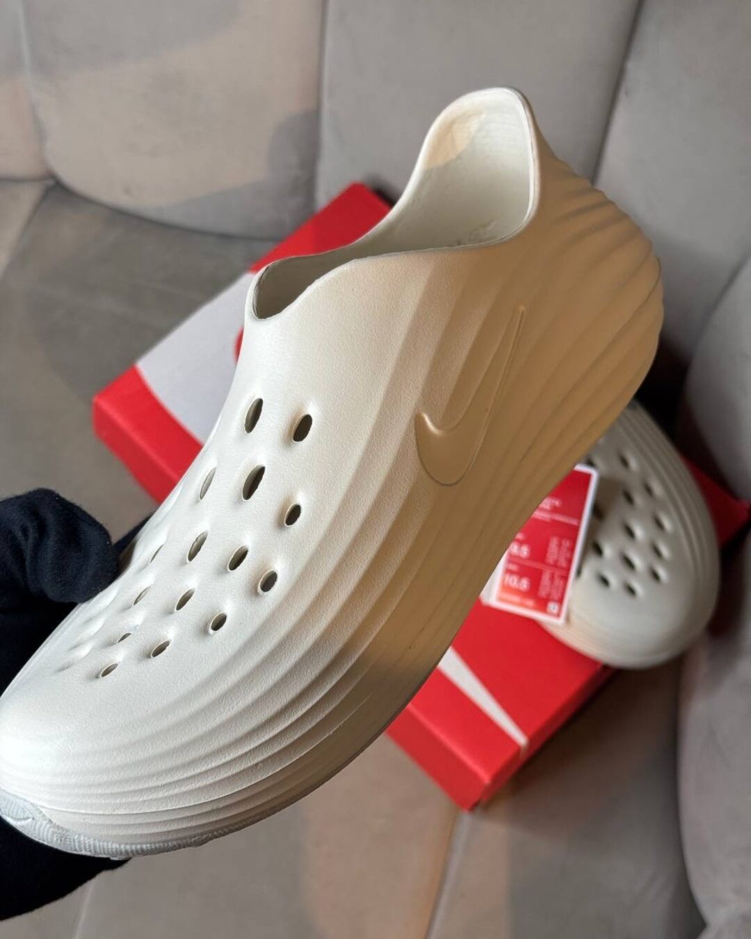 Сабо Nike Reactx Rejuven8 'Light Orewood Brown' — изображение 5