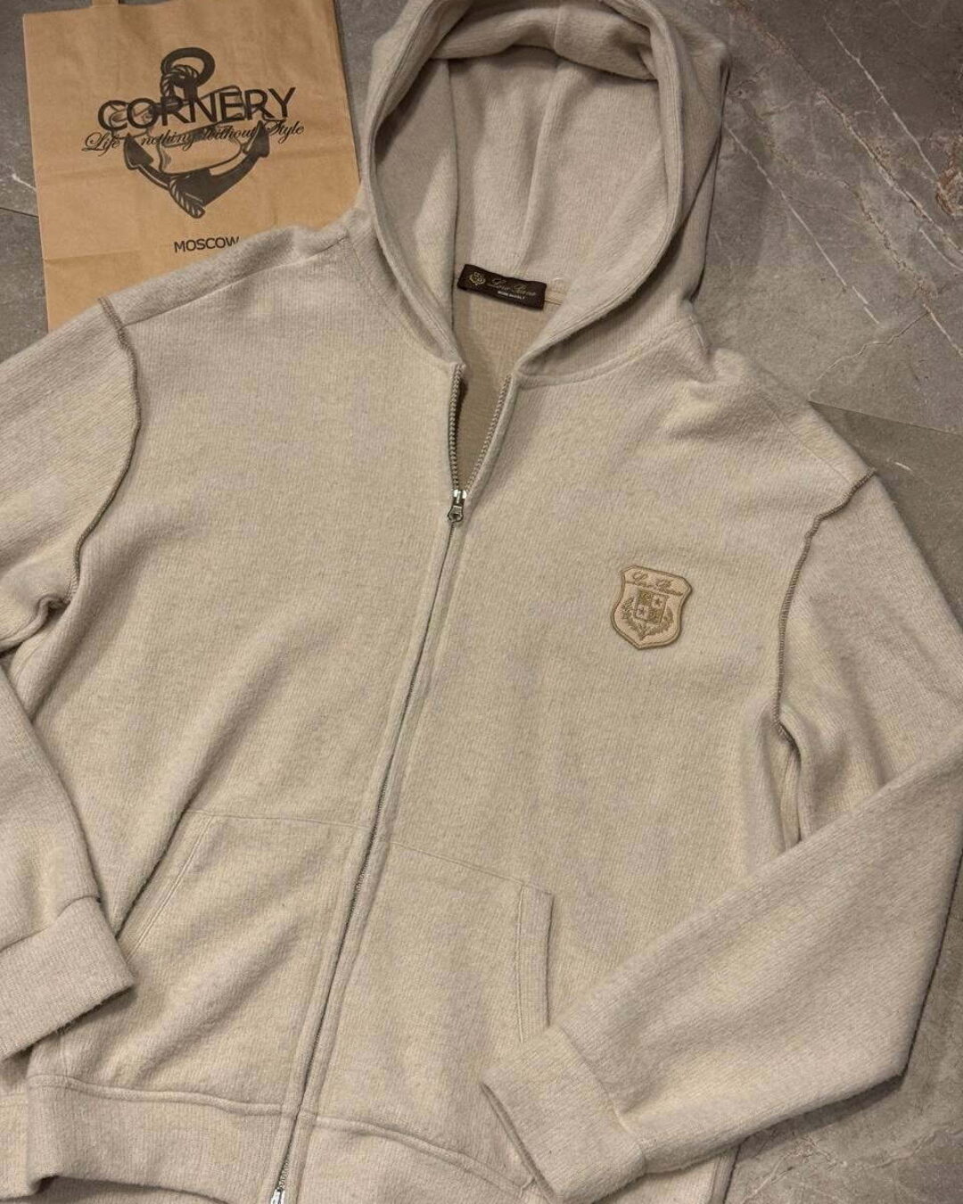 Zip-Худи Loro Piana — изображение 5