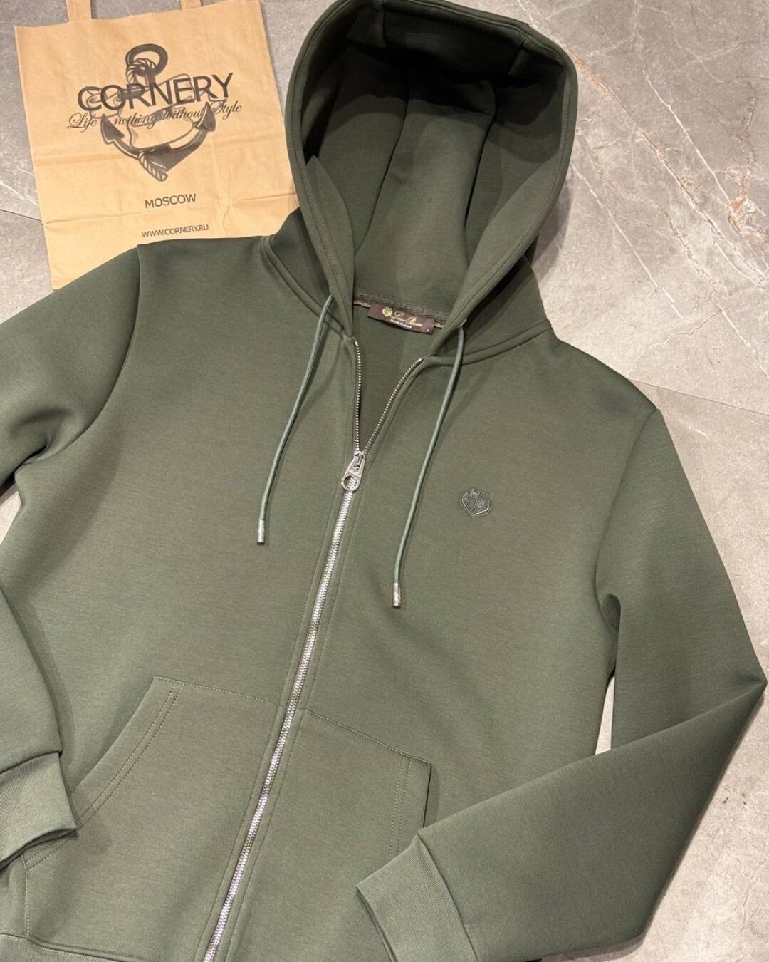 Zip-Худи Loro Piana — изображение 6