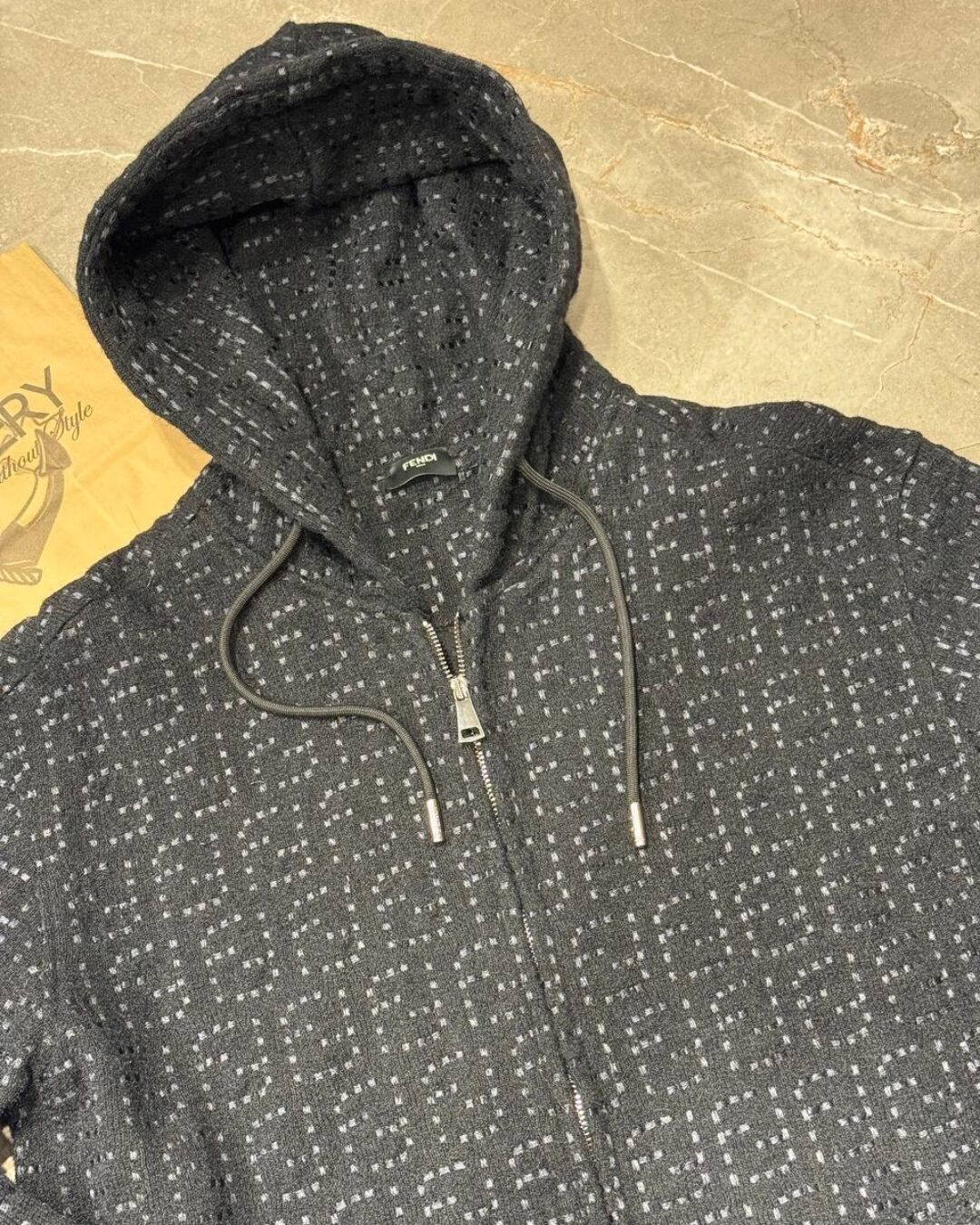 Zip-Худи Fendi — изображение 3