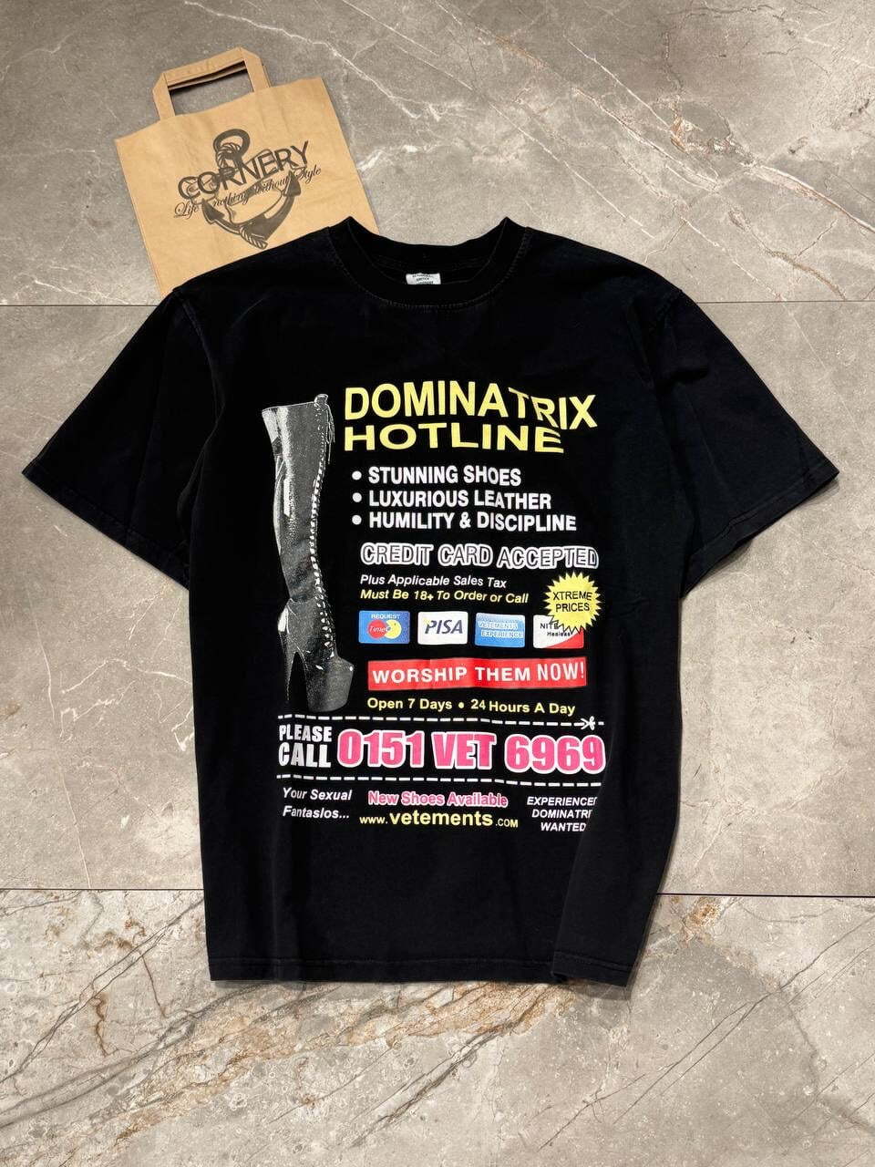 Футболка Vetements Dominatrix — фото 4