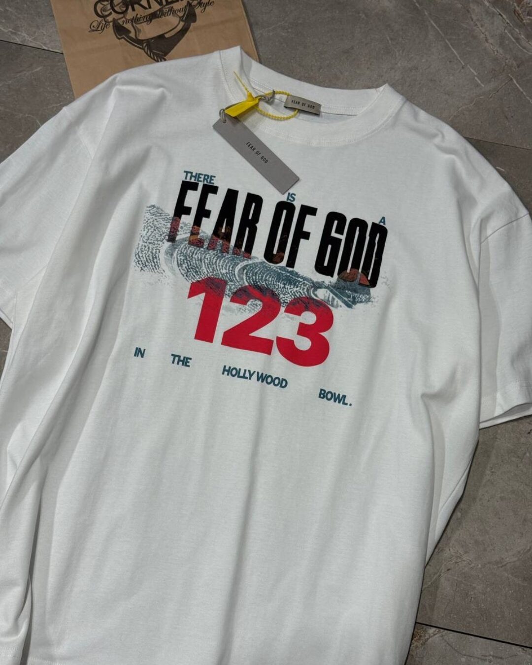 Футболка Fear of God x Rivington Roi Rebis — изображение 4