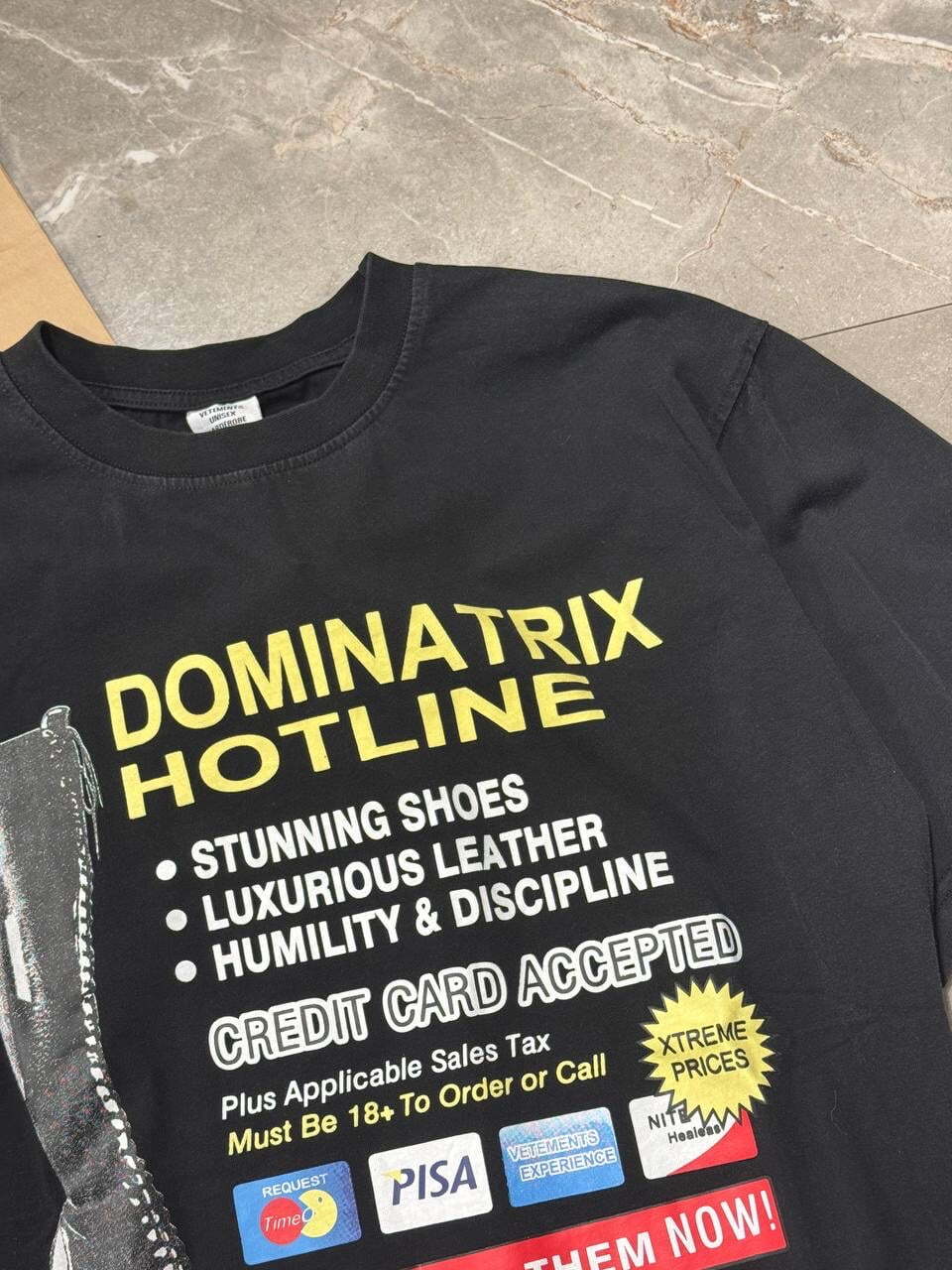 Футболка Vetements Dominatrix — фото 6