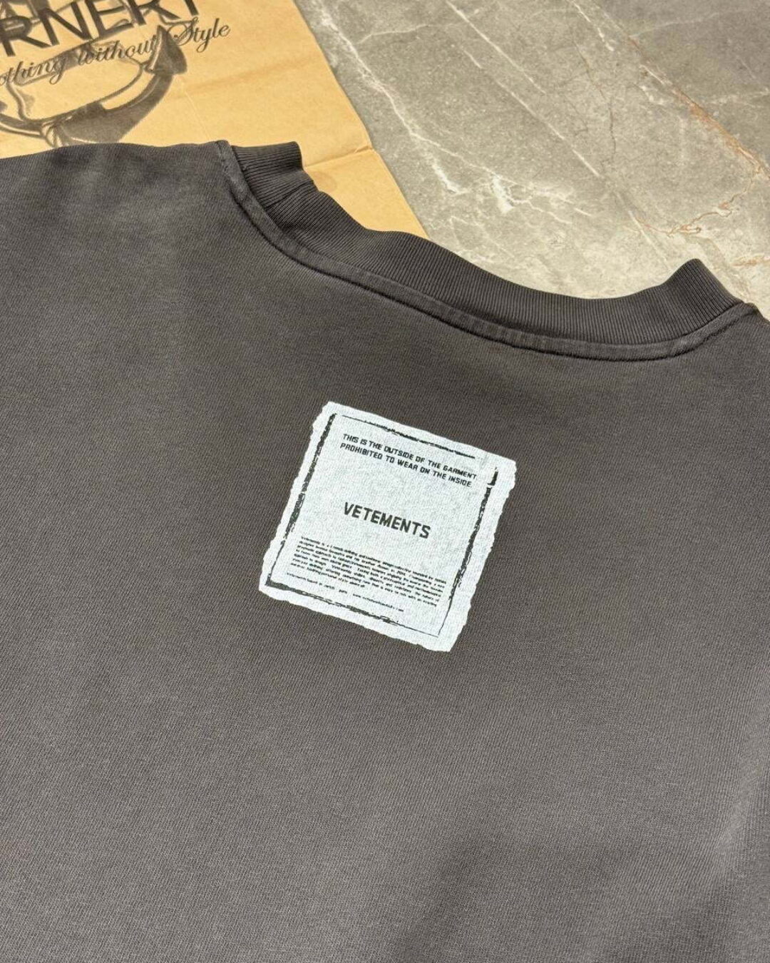Футболка Vetements I'm not Vtms — изображение 6