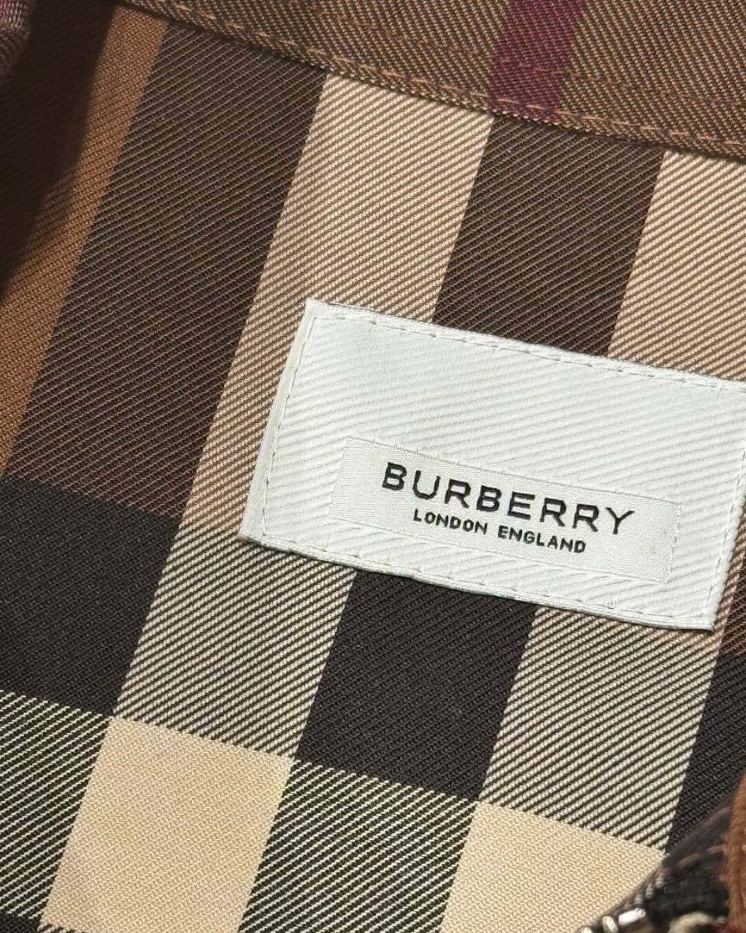 Рубашка на молнии Burberry — изображение 8