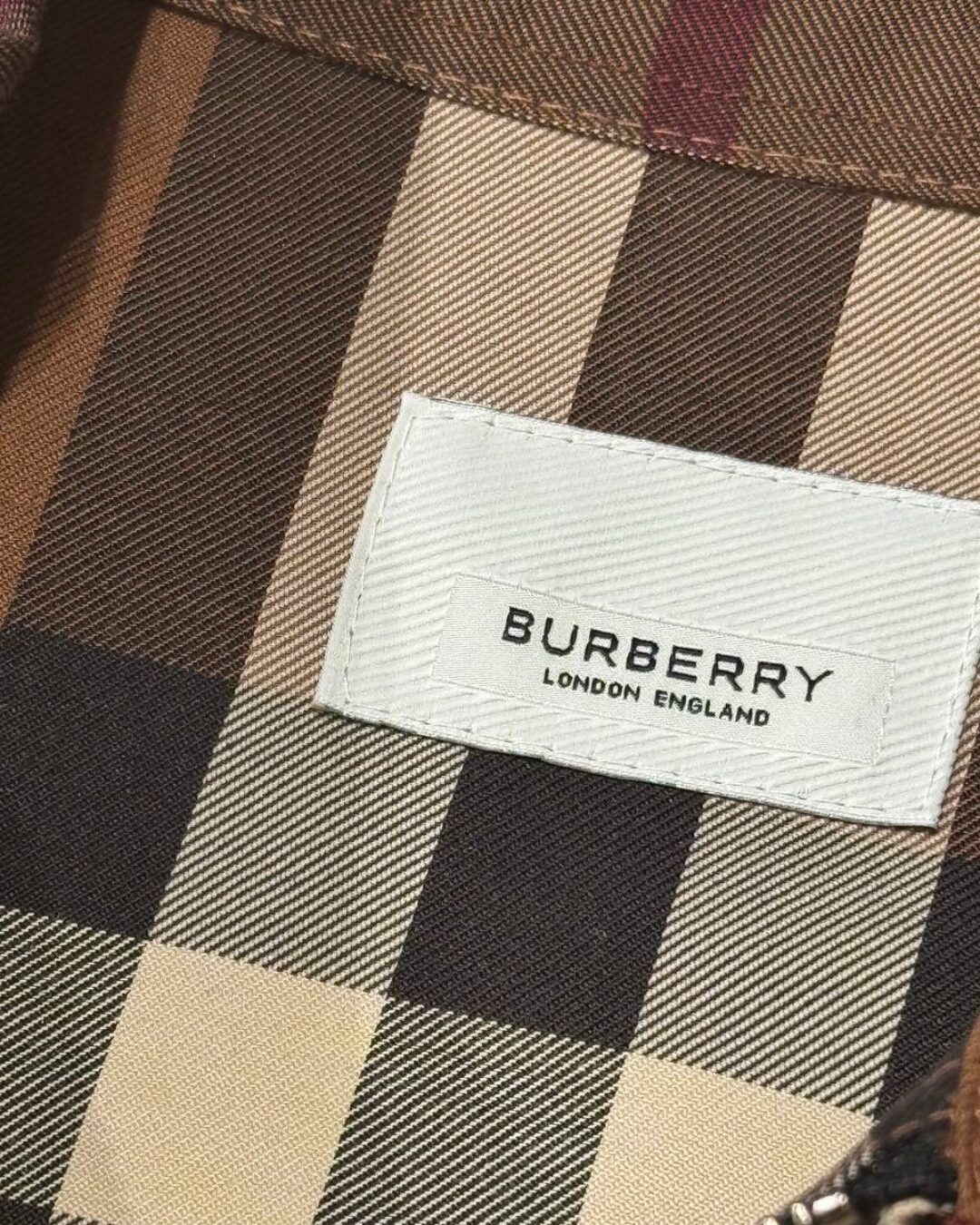 Рубашка на молнии Burberry — изображение 8