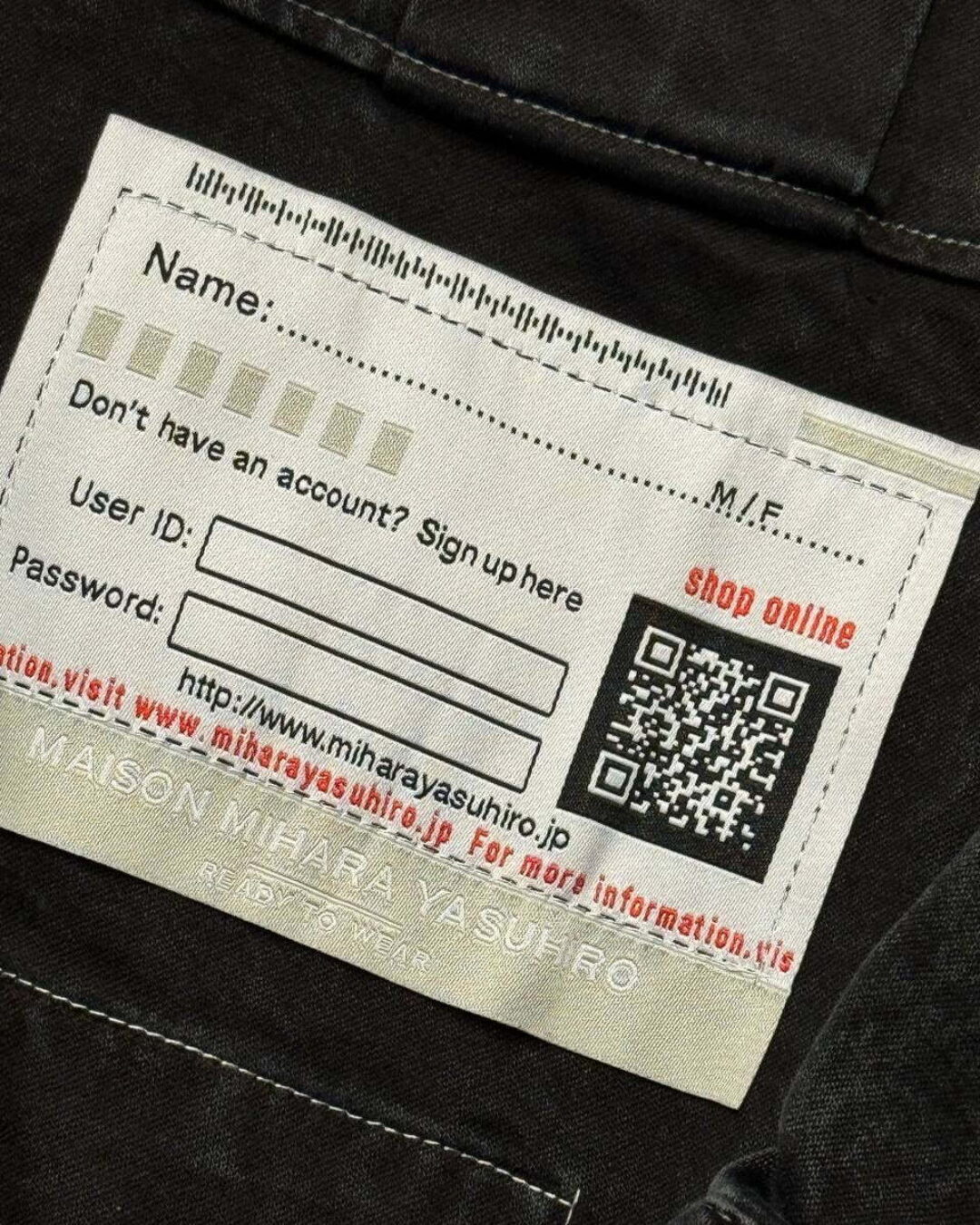 Джинсовка Maison Mihara — изображение 7